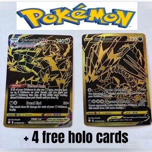 🔥🔥🔥2 rare holo Pokémon cards